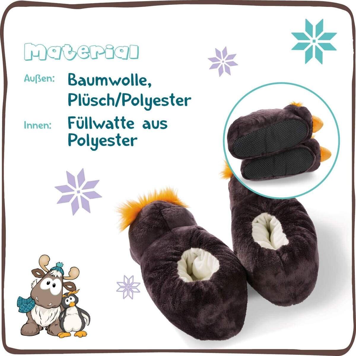 NICI Hauschuhe Pinguin Frizzy, Größe 34 - 37