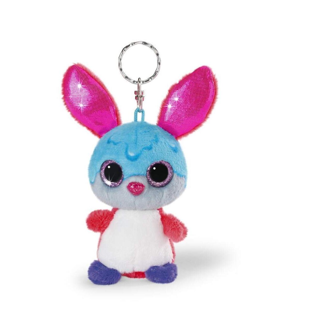 NICI NICIdoos Bean Bag Schlüsselanhänger Hase Dimdam, 9cm