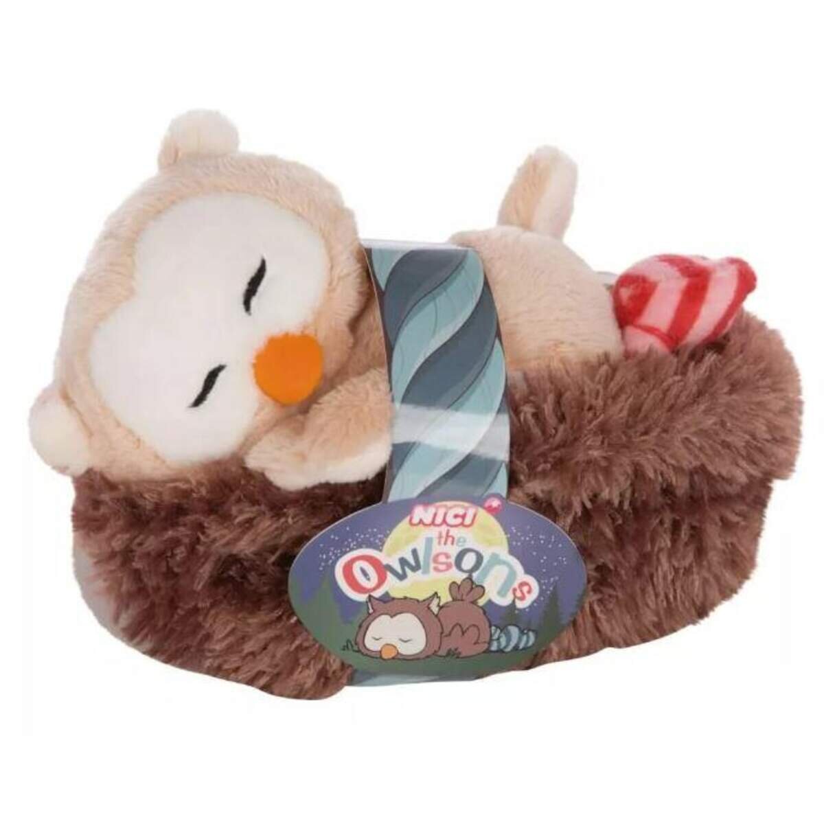 NICI Plüsch Eule Oscar, 12 cm, 1 Stück, 2-fach sortiert