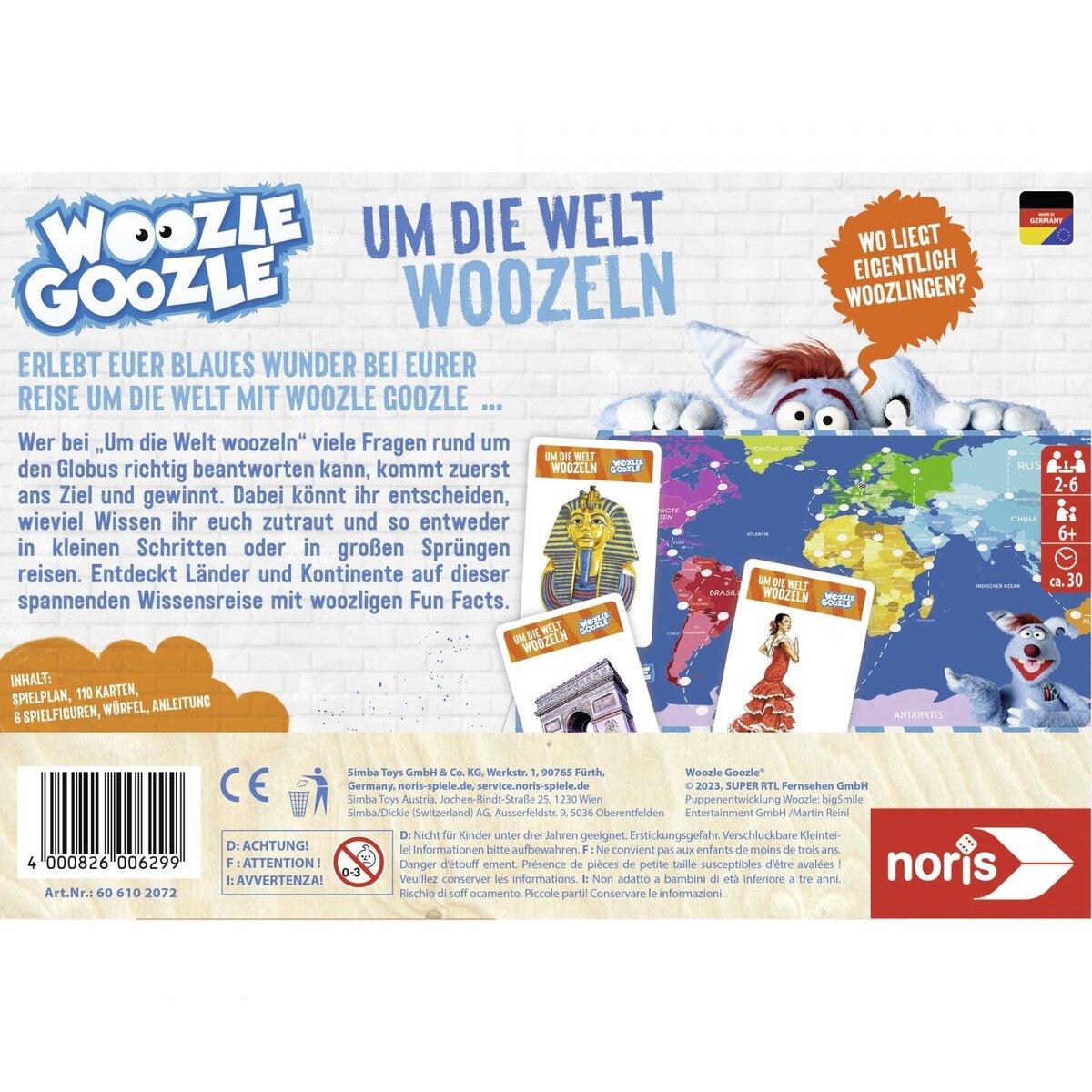 Noris Woozle Goozle - Um die Welt woozlen!