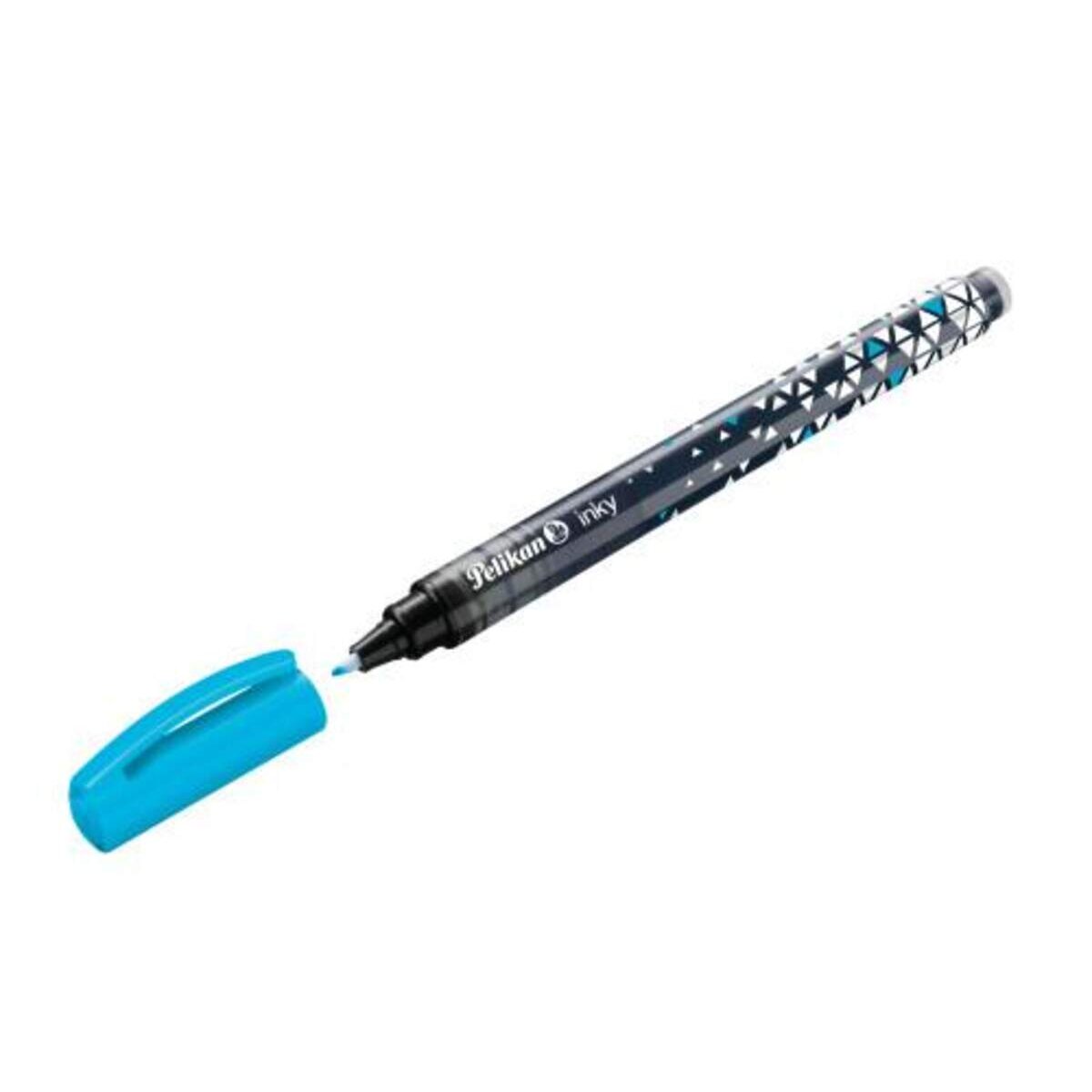 Pelikan inky® Tintenschreiber 0,5mm neonblau