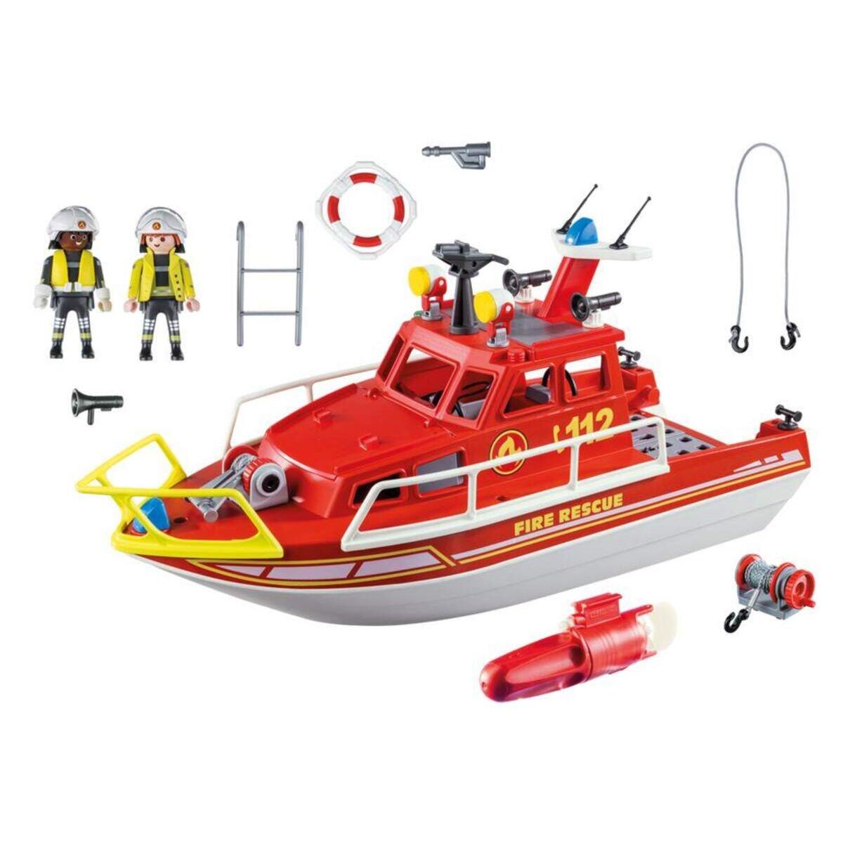 PLAYMOBIL® 70147 City Action Feuerlöschboot