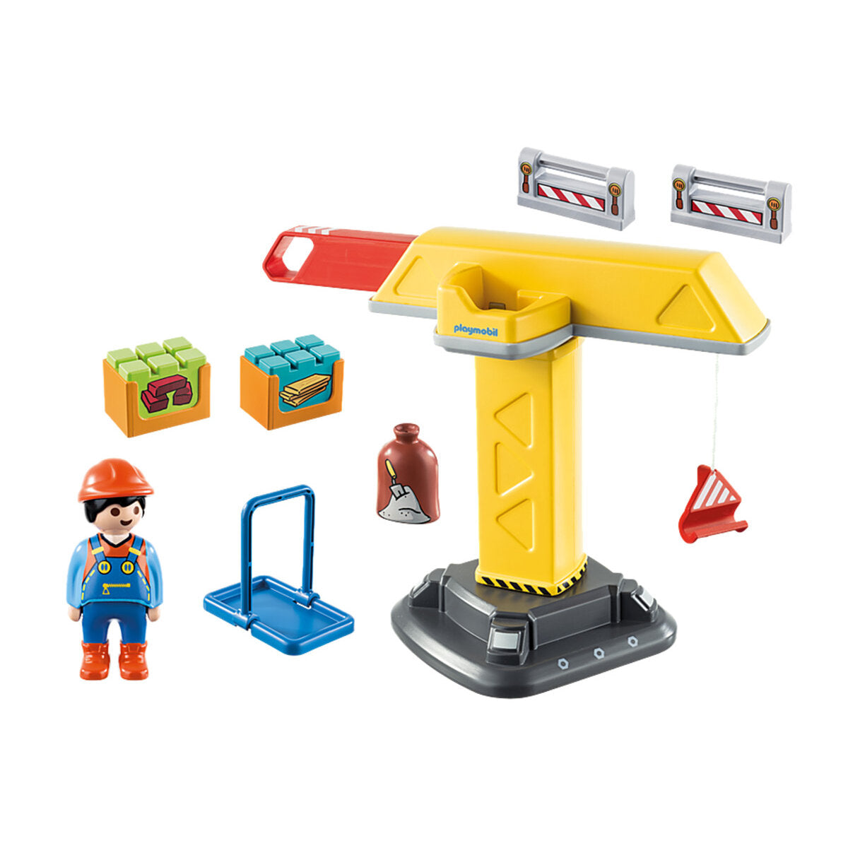 PLAYMOBIL® 70165 1.2.3 Baukran