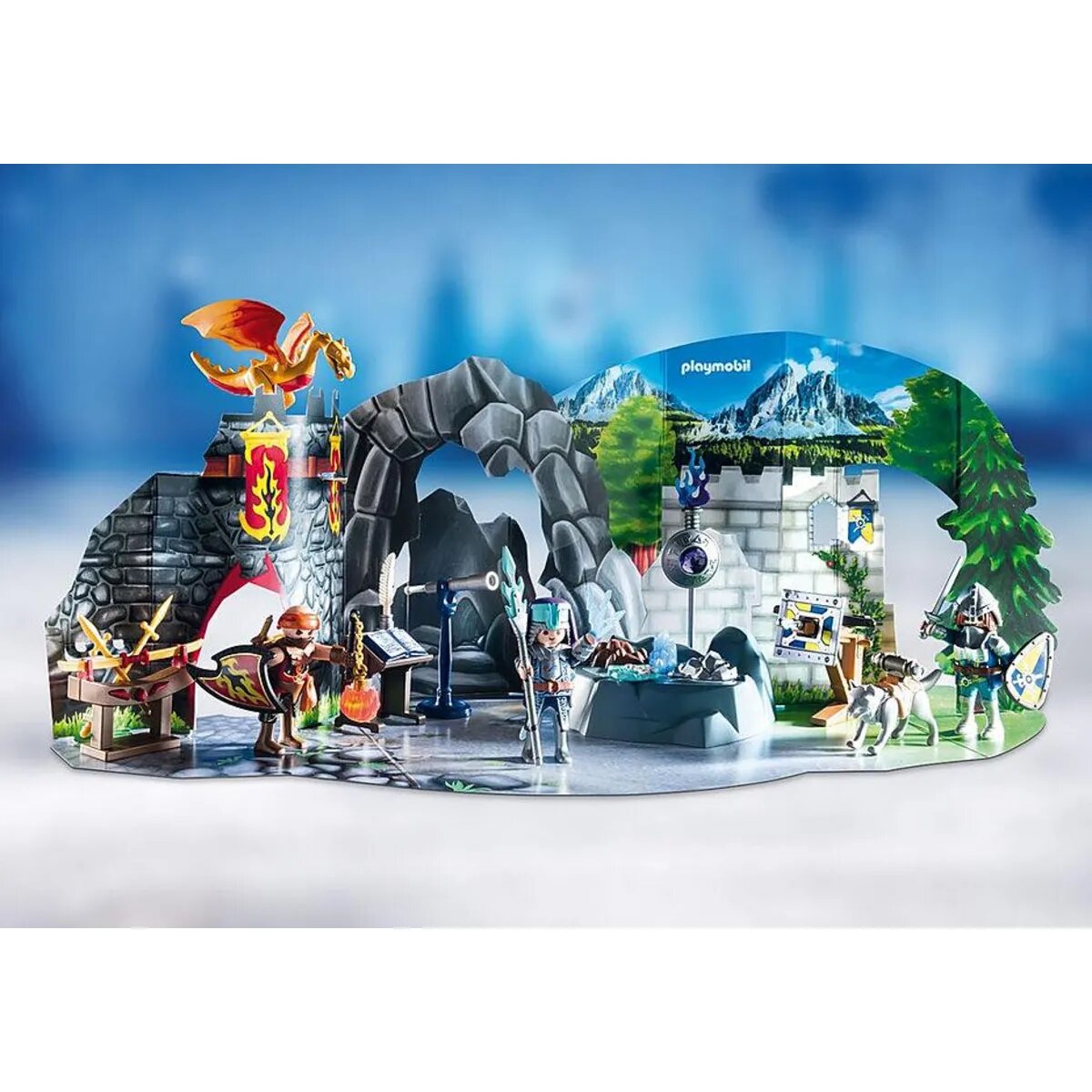 PLAYMOBIL® 70187 - Novelmore Adventskalender Kampf um den magischen Stein