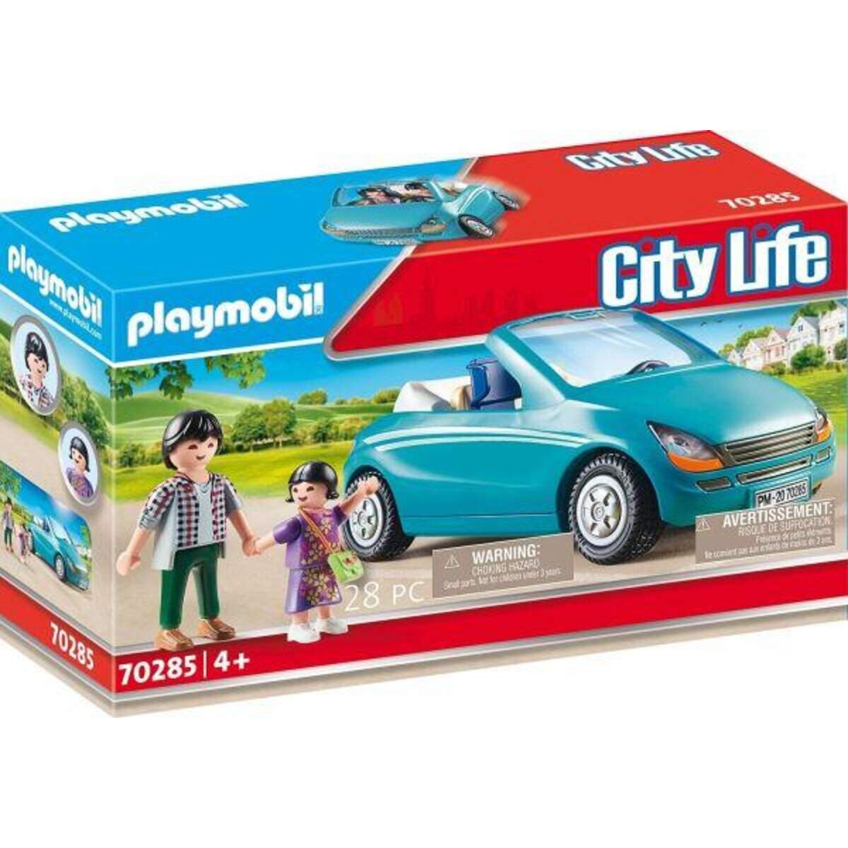 PLAYMOBIL® 70285 City Life Papa und Kind mit Cabrio