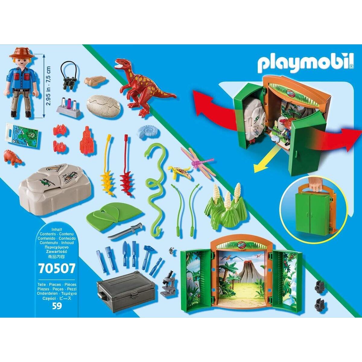 PLAYMOBIL® 70507 Spielbox "Dinoforscher"