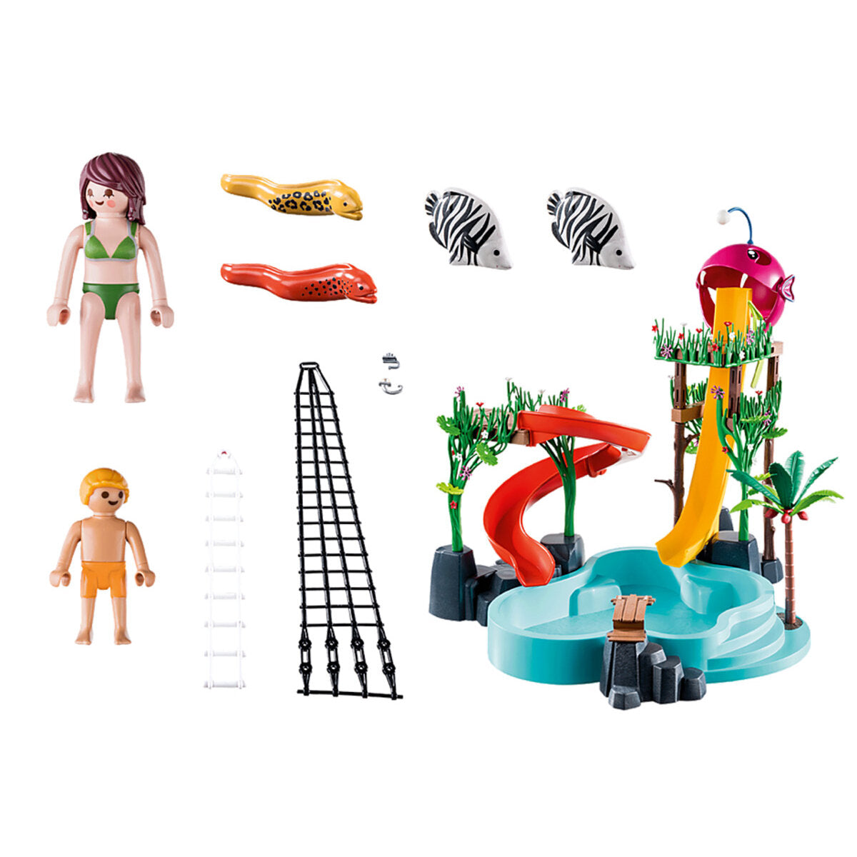 PLAYMOBIL® 70609 Family Fun Aqua Park mit Rutschen