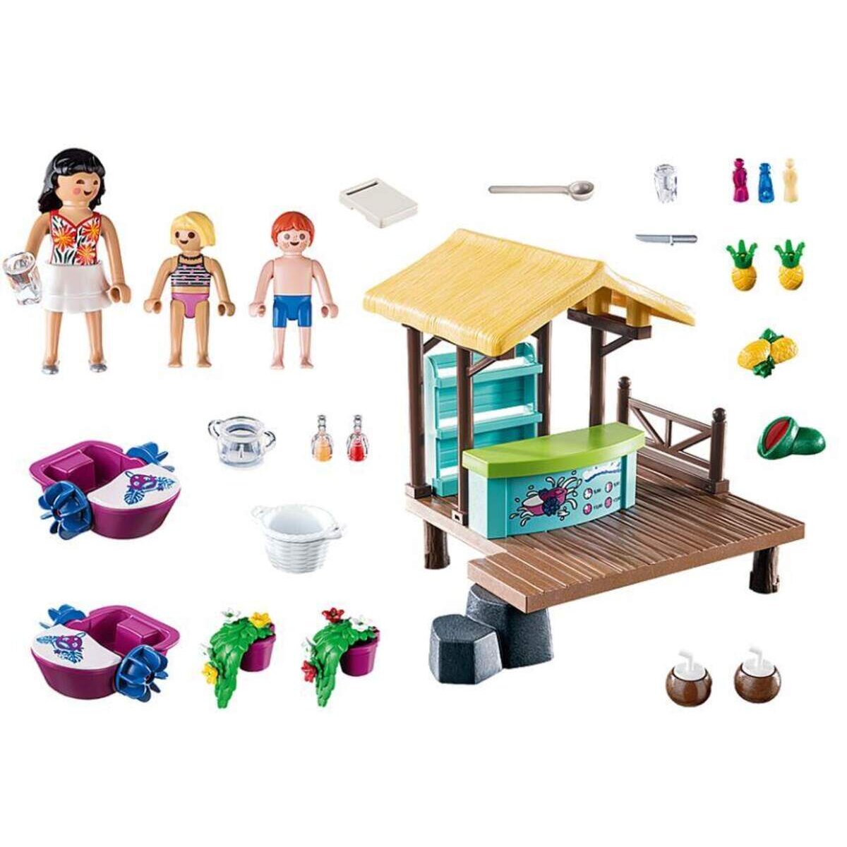 PLAYMOBIL® 70612 Family Fun Paddleboot-Verleih mit Saftbar