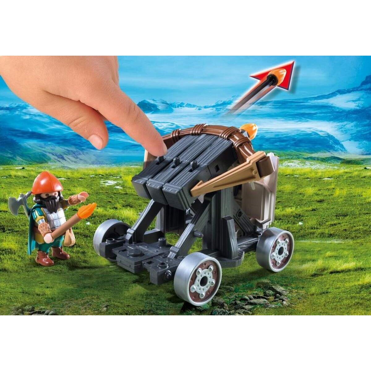 PLAYMOBIL® 9341 Ponygespann mit Zwergenballiste
