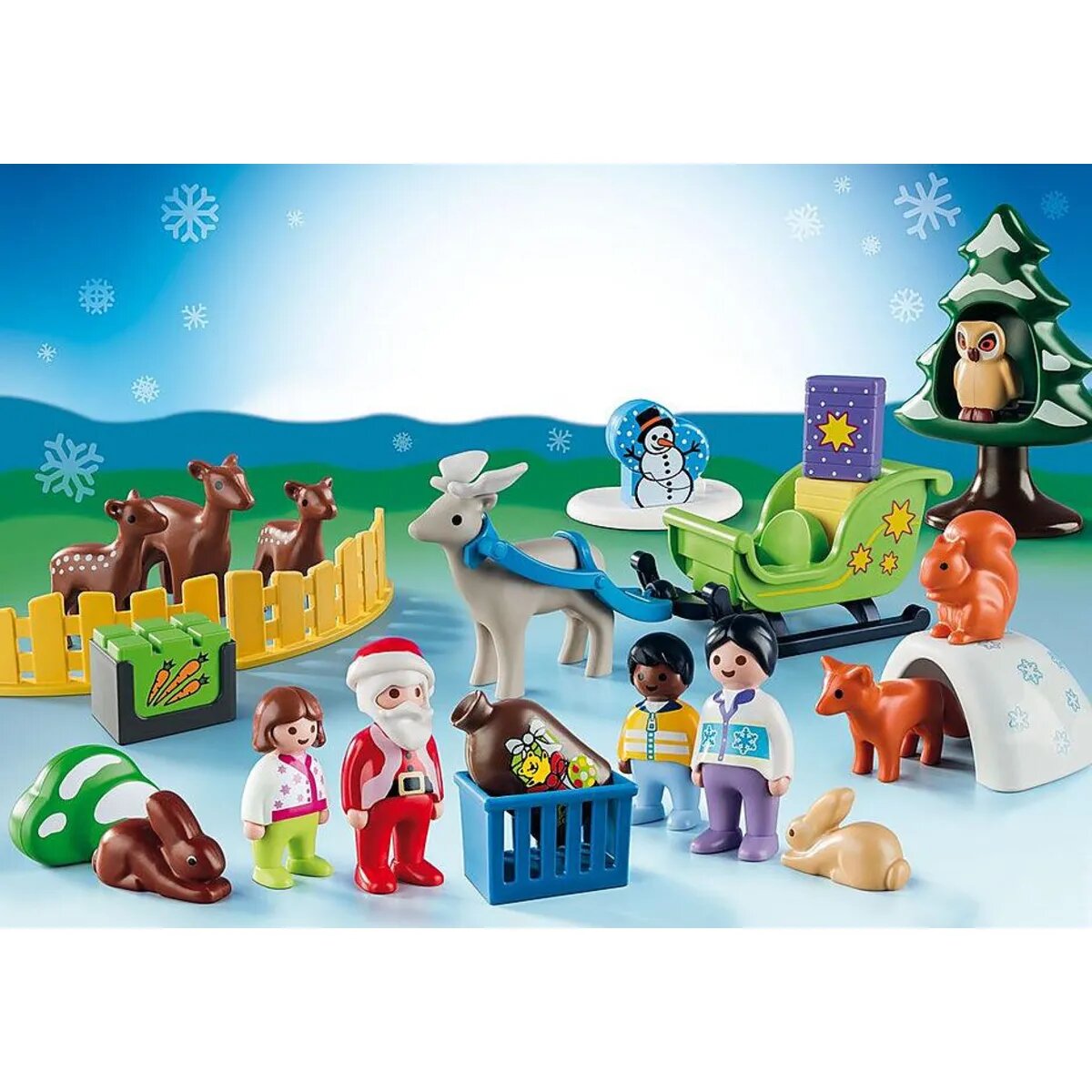 PLAYMOBIL® 9391 - 1.2.3 Adventskalender "Waldweihnacht der Tiere"