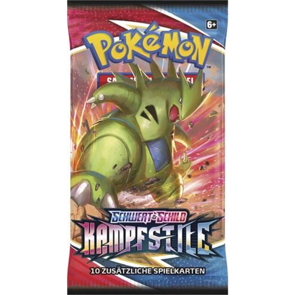 Pokemon Schwert & Schild - Kampfstile 1 Booster, 4-fach sortiert