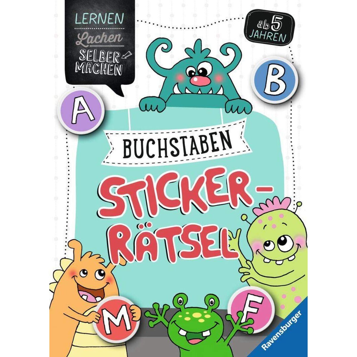 Ravensburger Buchstaben-Sticker-Rätsel