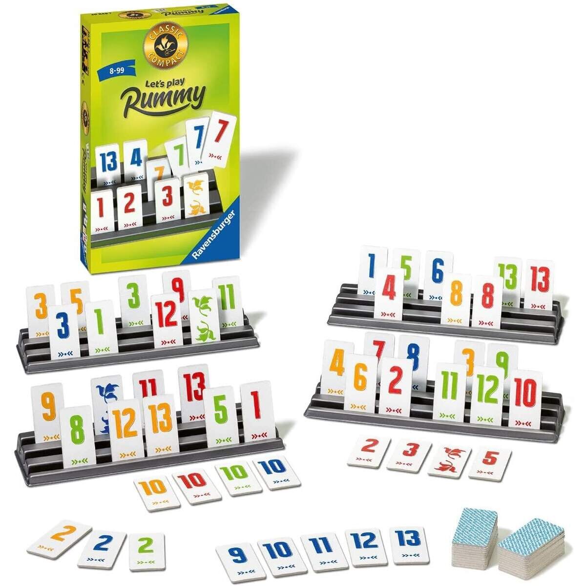 Ravensburger Classic Compact: Let's play Rummy