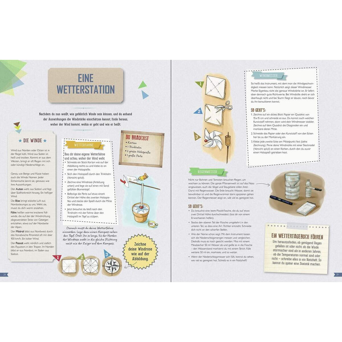 Ravensburger Das große Handbuch der Abenteuer: Für drinnen und draußen