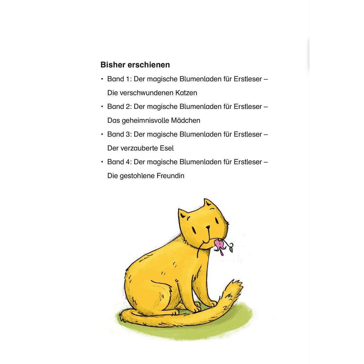 Ravensburger Der magische Blumenladen für Erstleser, Band 3: Der verzauberte Esel