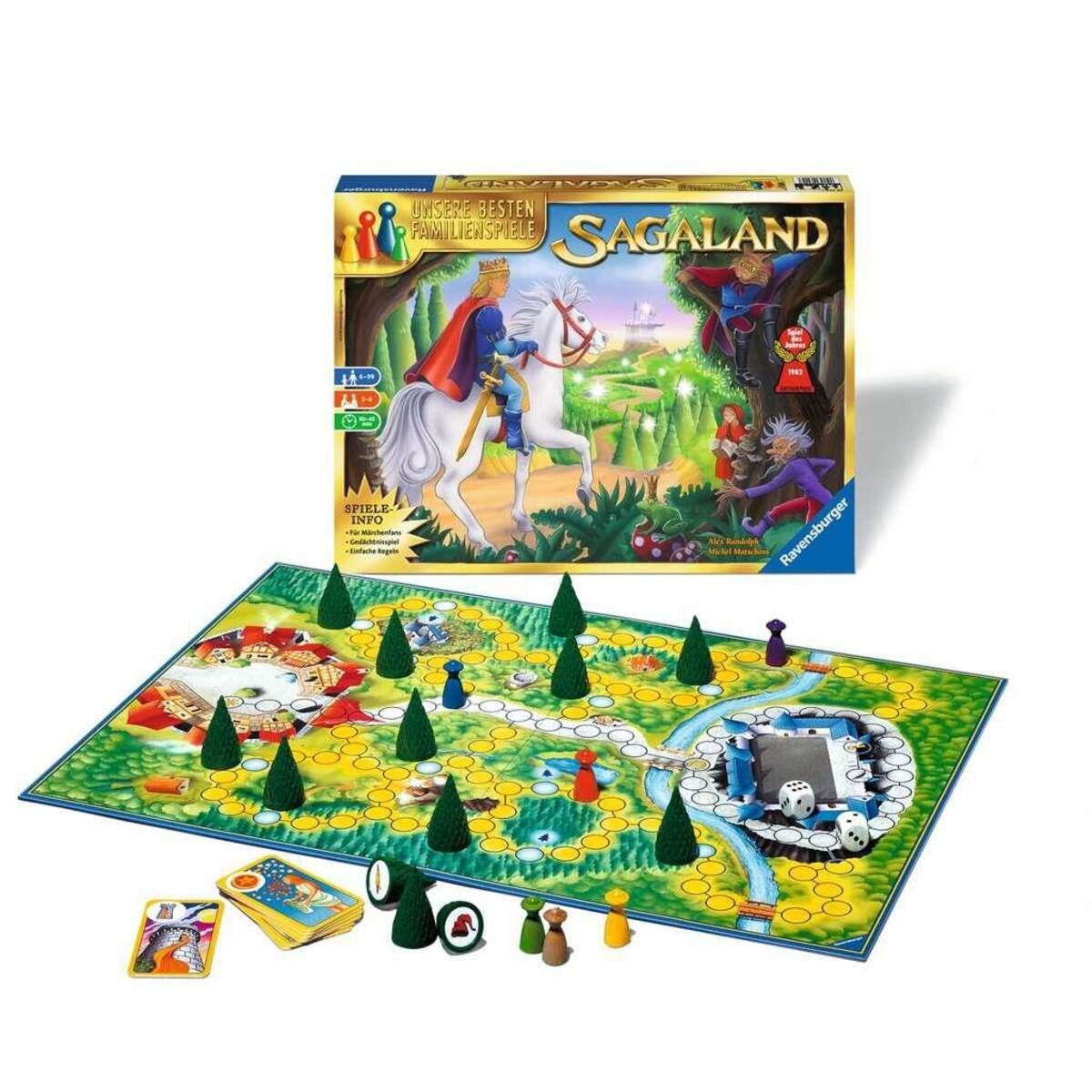 Ravensburger Familienspiel Sagaland