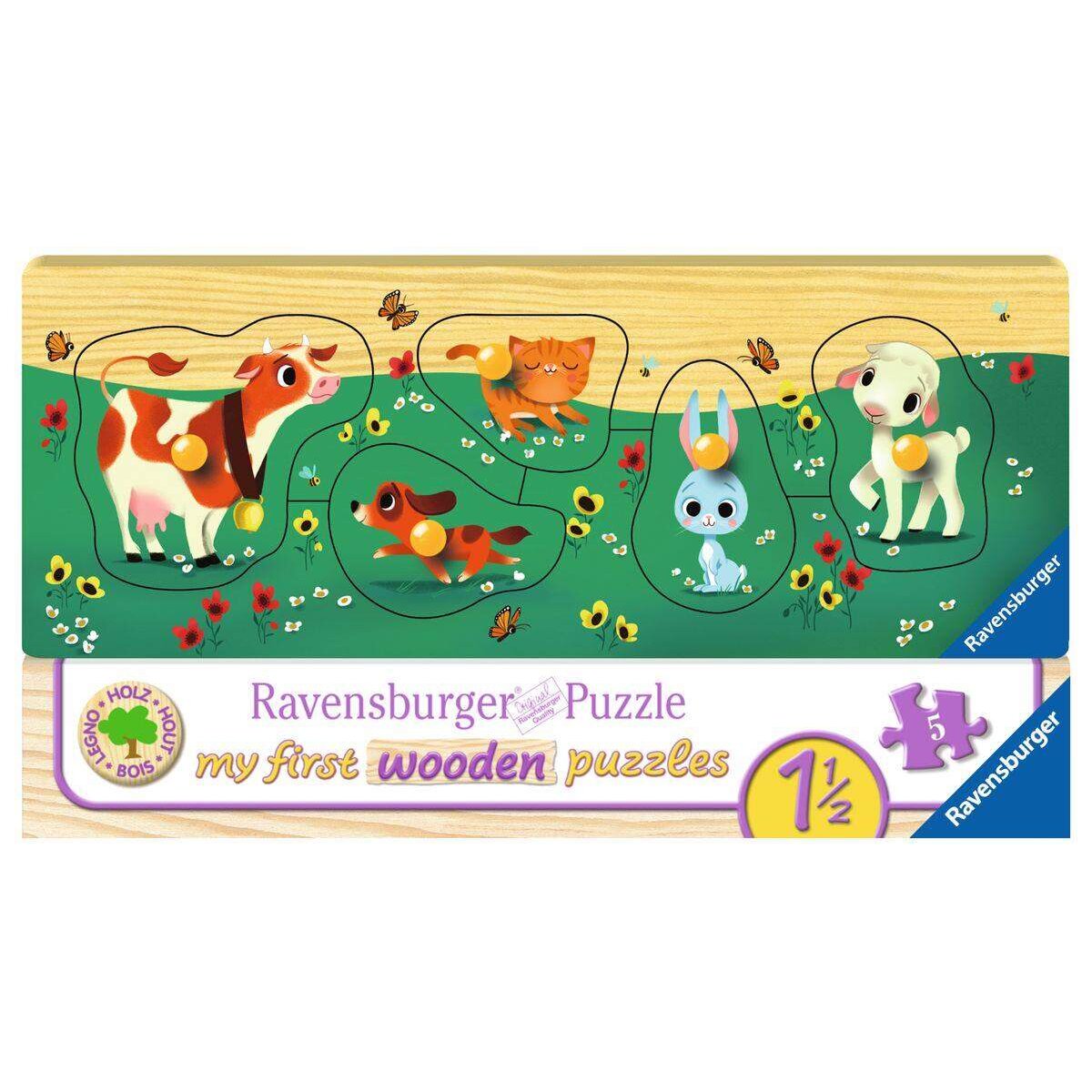 Ravensburger Kinderpuzzle Liebste Tierfreunde