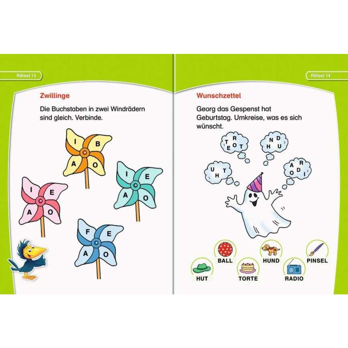 Ravensburger Leserabe: Erstleserätsel für Lesestarter (Vor-Lesestufe)