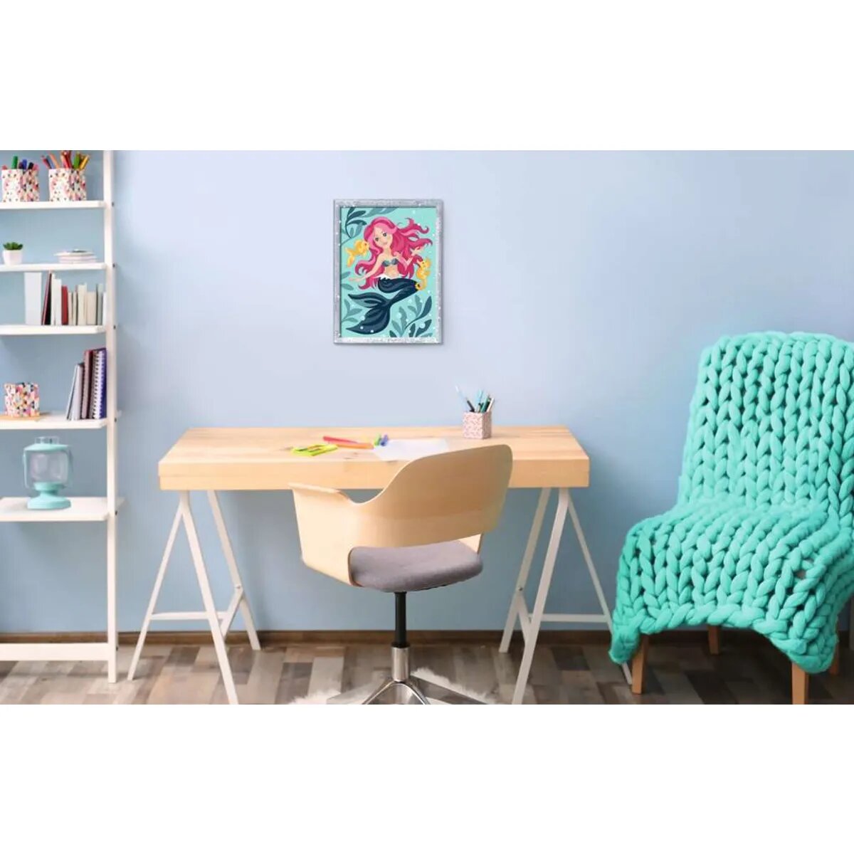 Ravensburger Malen nach Zahlen - Hübsche Meerjungfrau