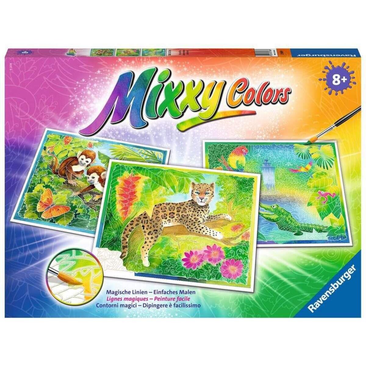 Ravensburger Mixxy Colors Exotische Tiere