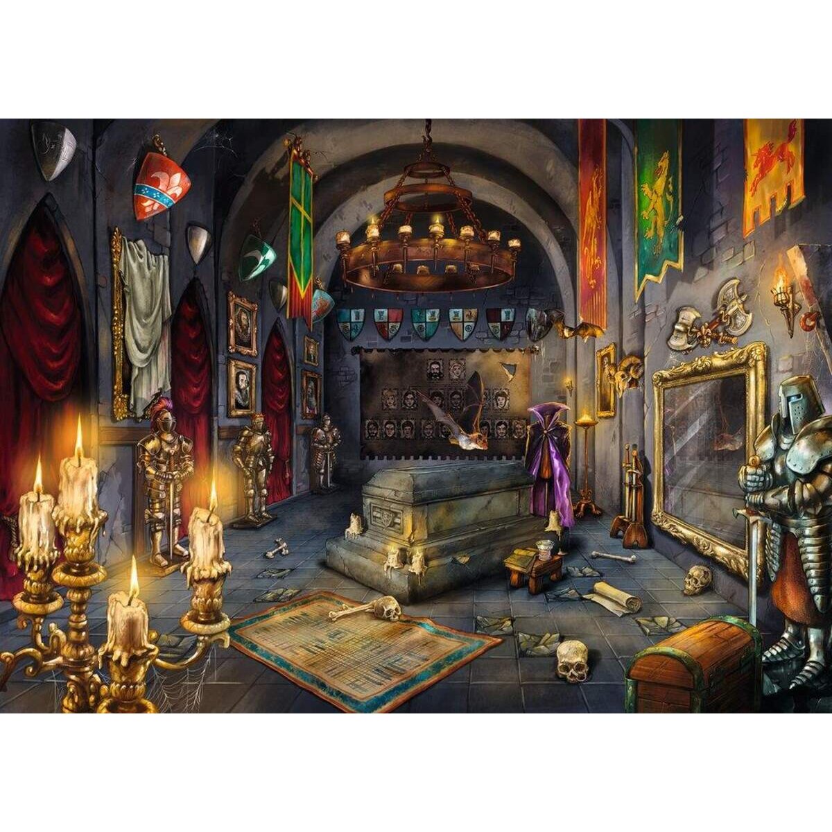 Ravensburger Puzzle Exit Im Vampirschloss, 759 Teile