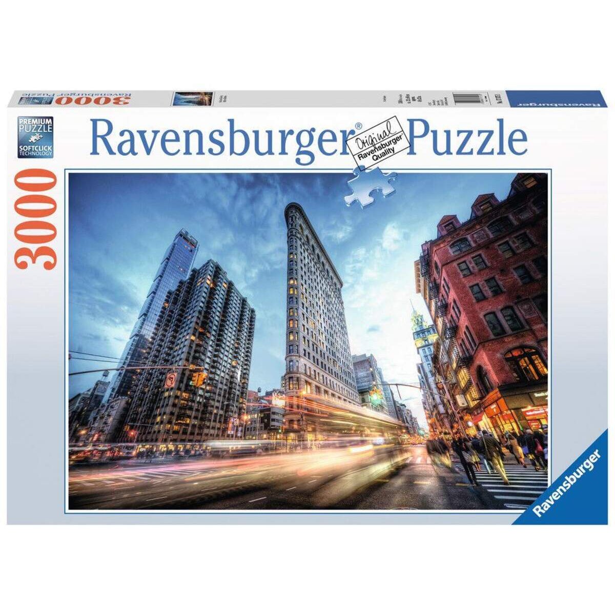 Ravensburger Puzzle Flat Iron Building, 3000 Teile