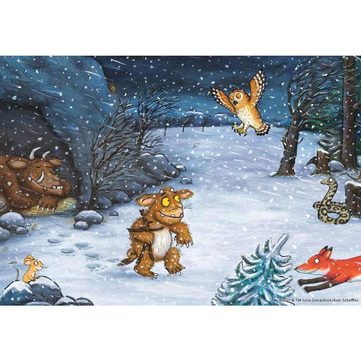 Ravensburger Puzzle Grüffelo - Der Waldspaziergang, 2 x 24 Teile