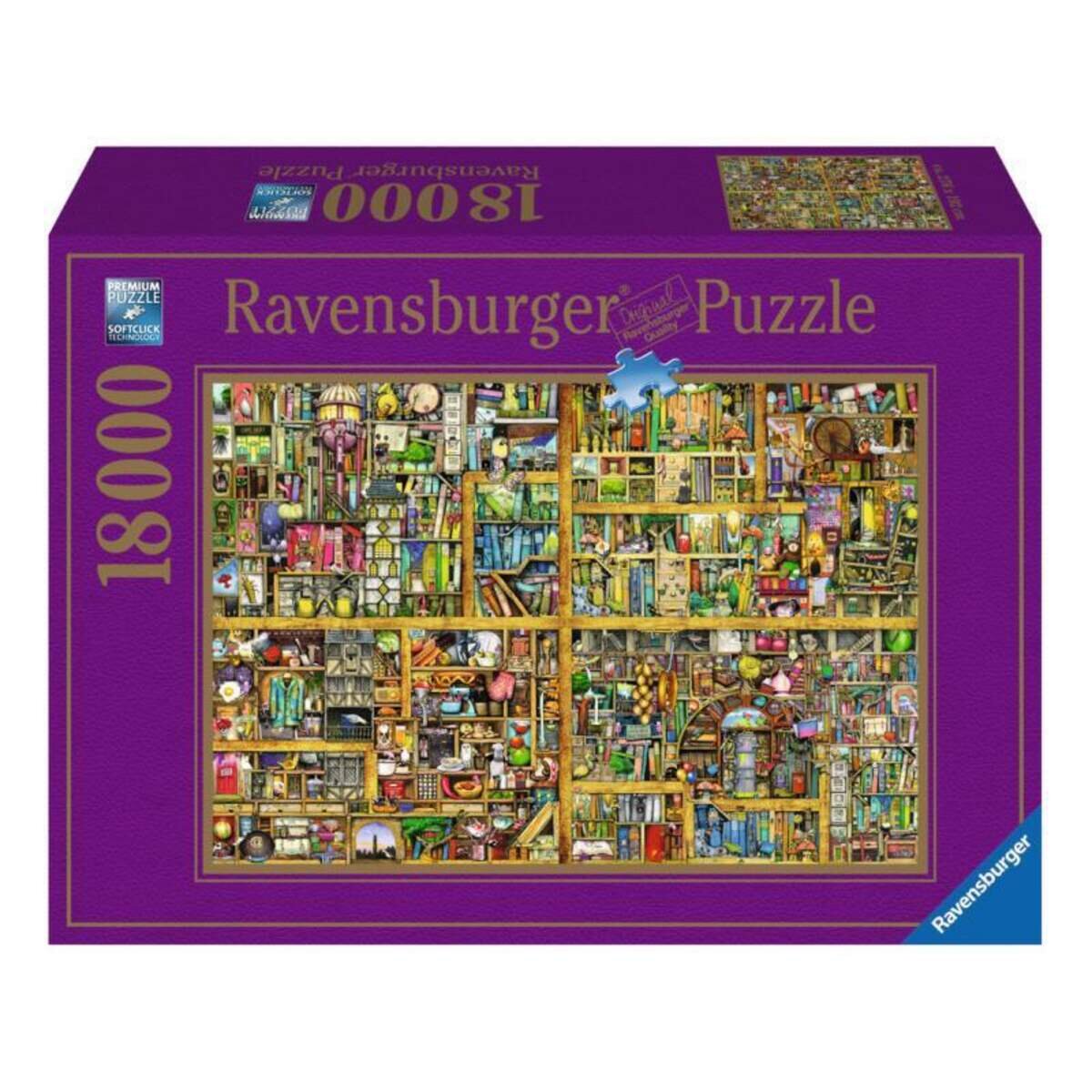 Ravensburger Puzzle Magisches Bücherregal XXL, 18000 Teile