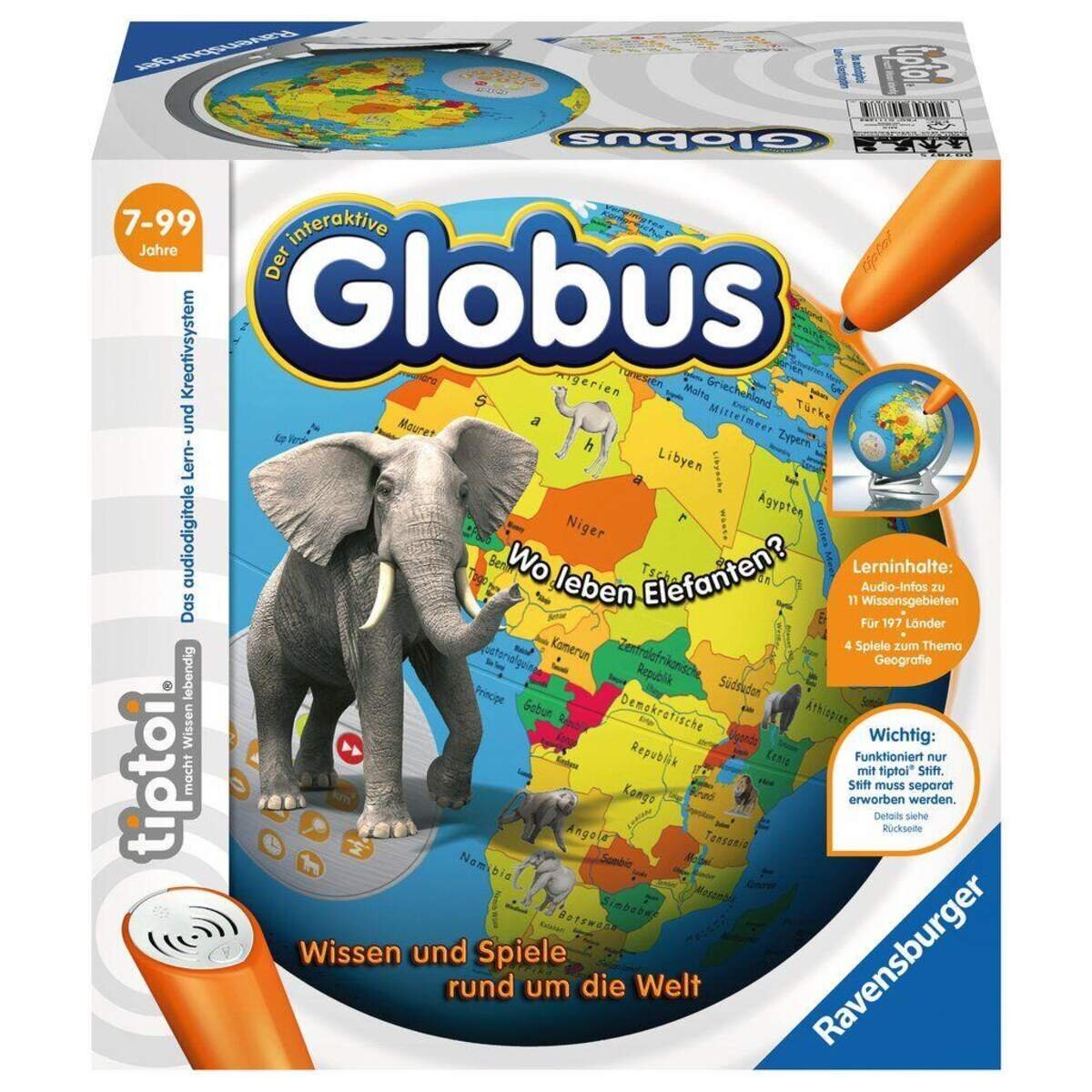 Ravensburger tiptoi Der interaktive Globus