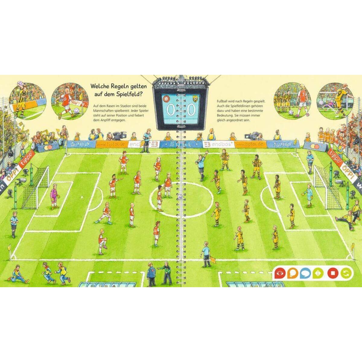 Ravensburger tiptoi Die Welt des Fußballs