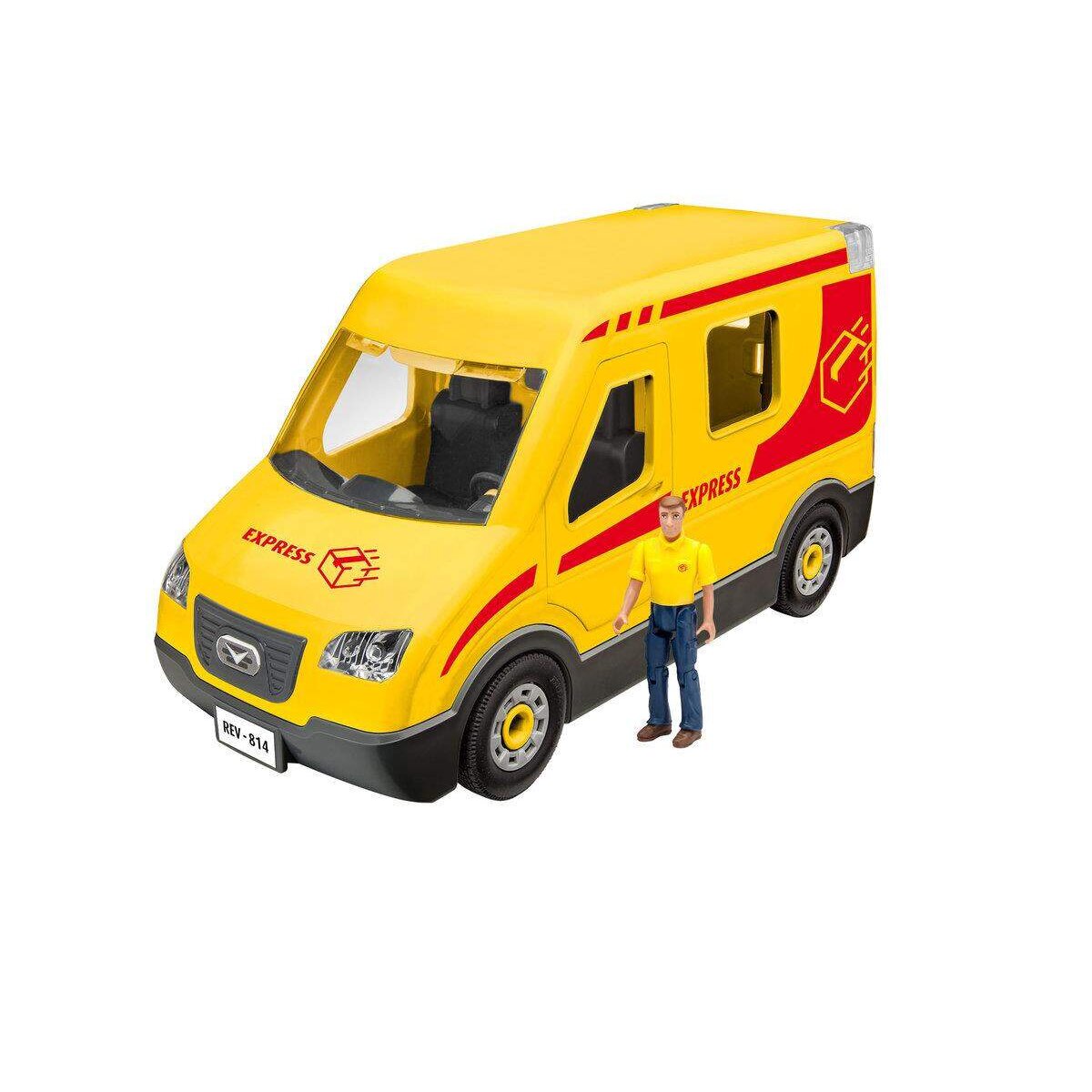 Revell Junior Kit Postauto mit Figur