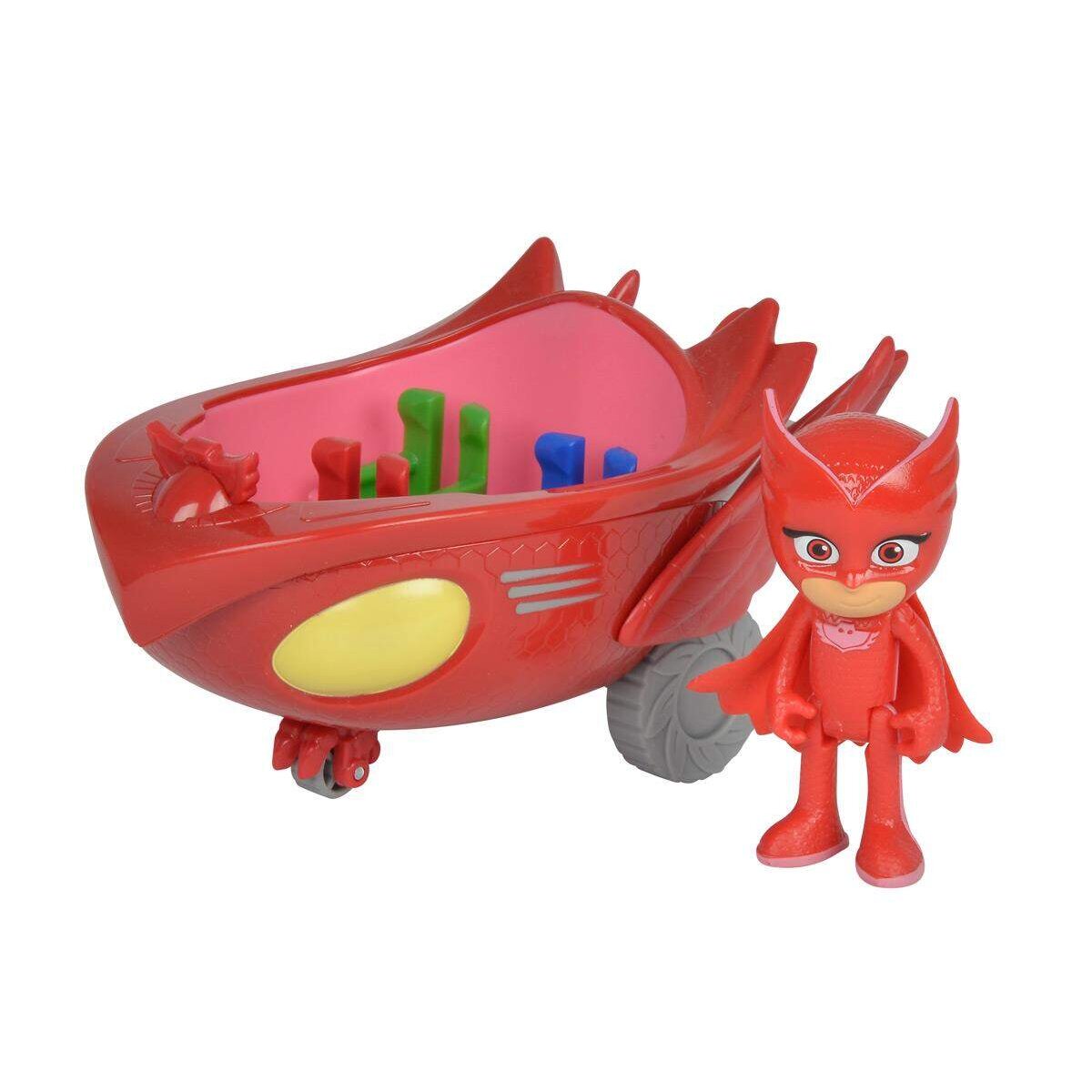 Simba Spielfigur PJ Masks Owlette mit Eulengleiter