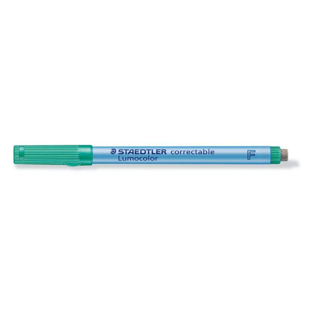 STAEDTLER® 305 F-5 Lumocolor correctable Folienstift F, grün