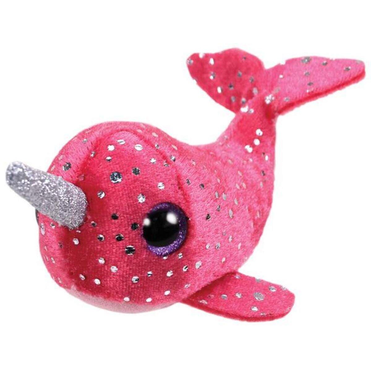 ty Beanie Clip Narwal Nelly, 8,5cm