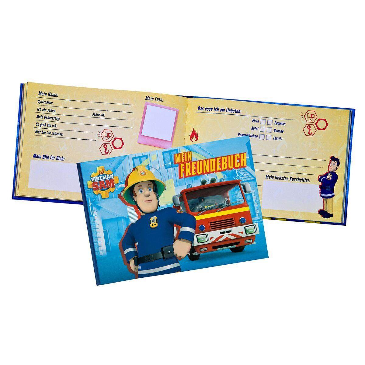Undercover Freundebuch Feuerwehrmann Sam, A5