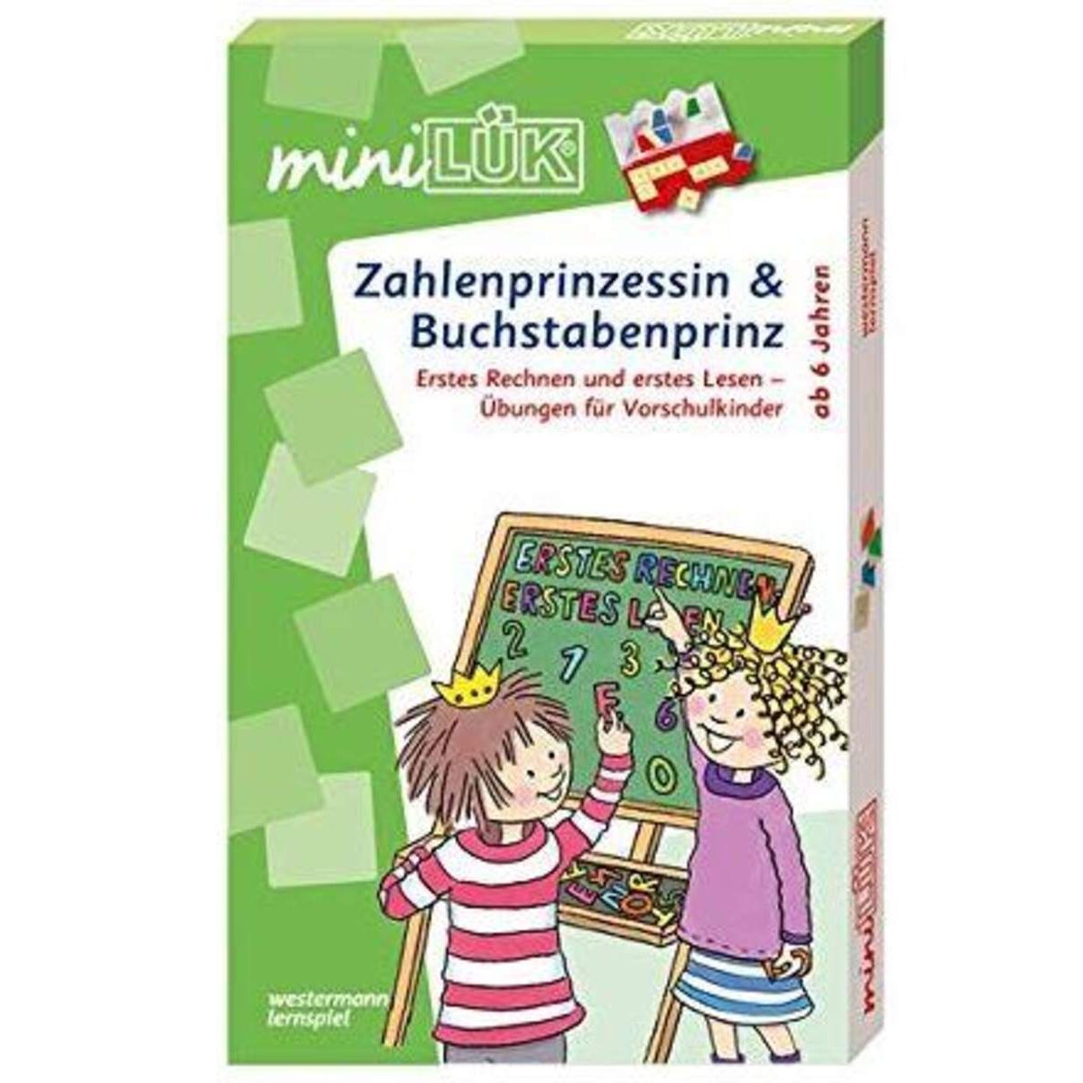 Westermann miniLÜK-Set 1. Klasse - Mathematik, Deutsch: Zahlenprinzessin & Buchstabenprinz