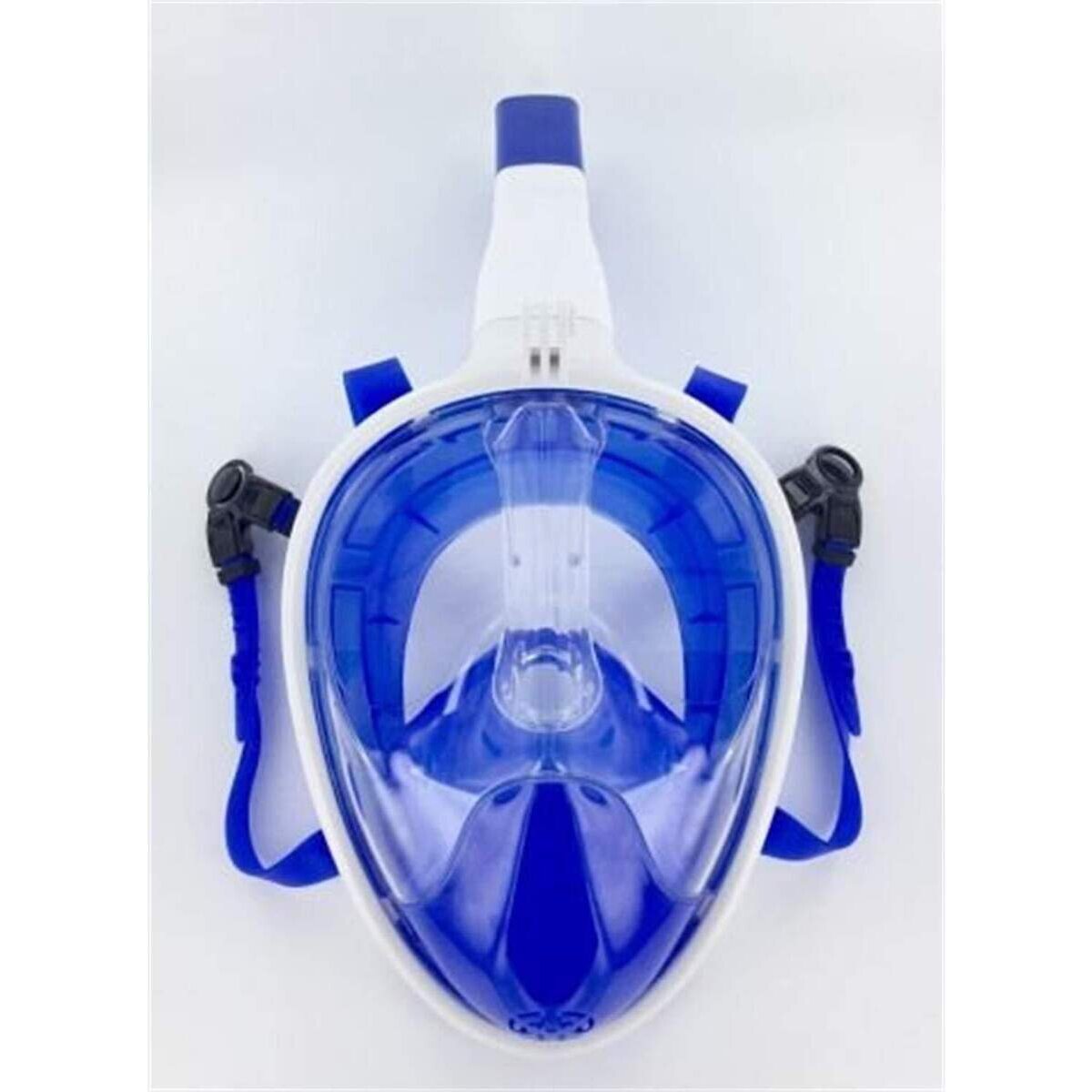 Xtrem Toys Full Face Schnorchel-Maske weiß/blau, Größe S/M