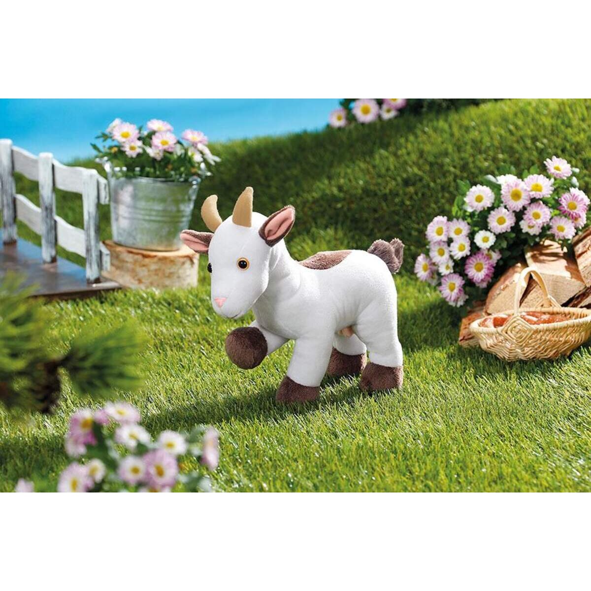 Zapf Creation Ziege Schwänli Plüsch 15cm