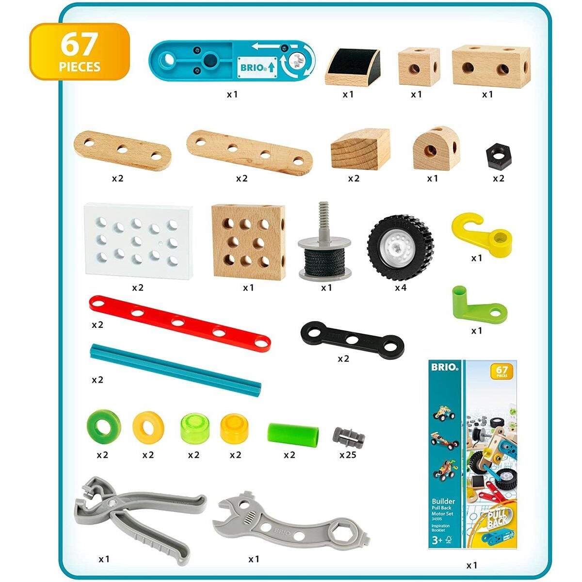 BRIO Nachziehmotor-Konstruktionsset