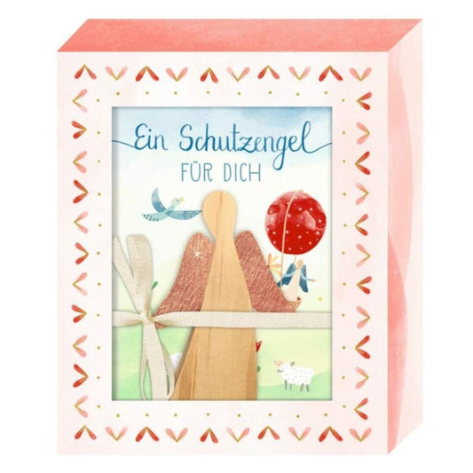 Coppenrath Verlag Geschenkbox Ein Schutzengel für dich - Holzengel mit Buch