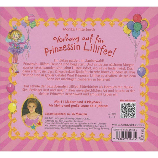 Coppenrath Verlag Vorhang auf für Prinzessin Lillifee! (CD)