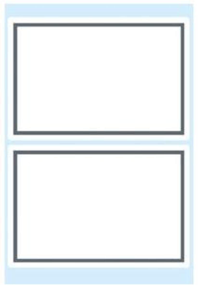 HERMA Schuletiketten, grauer Rand, 82 x 55mm