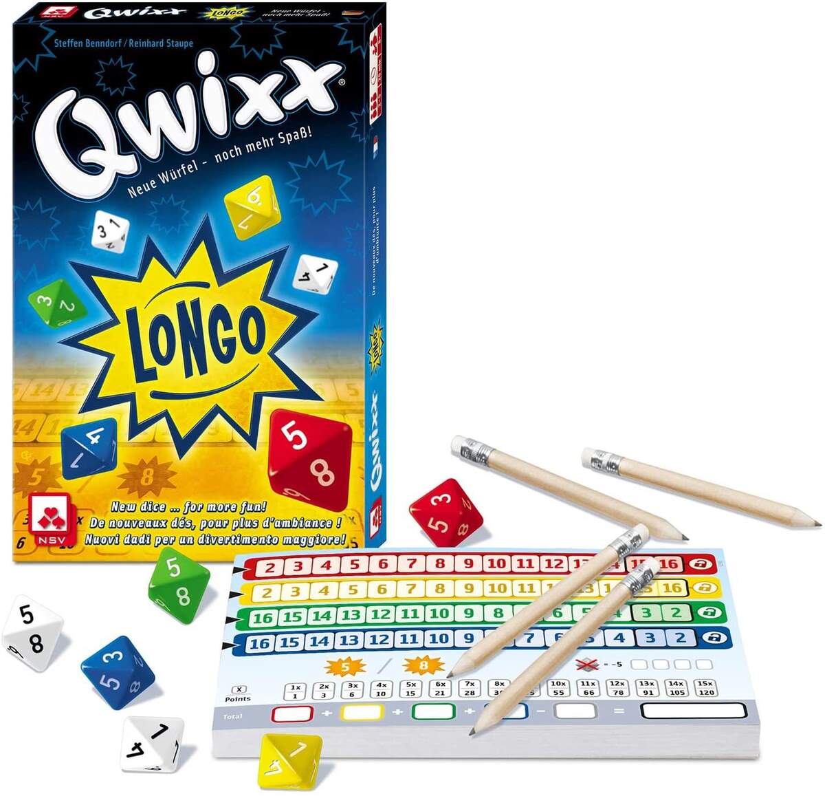 Nürnberger Spielkarten QWIXX - LONGO International