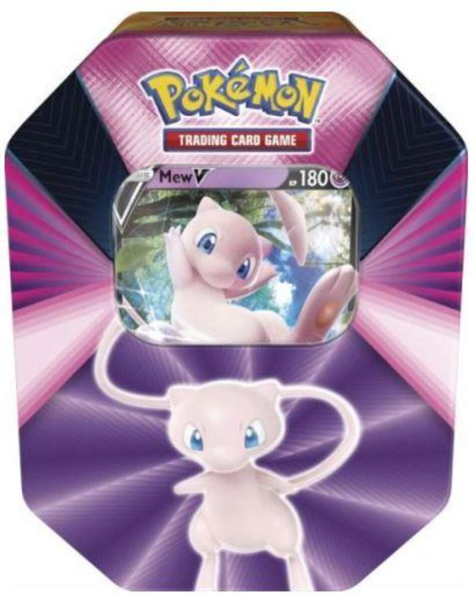 Pokemon Kräfte Tin Box Mew-V