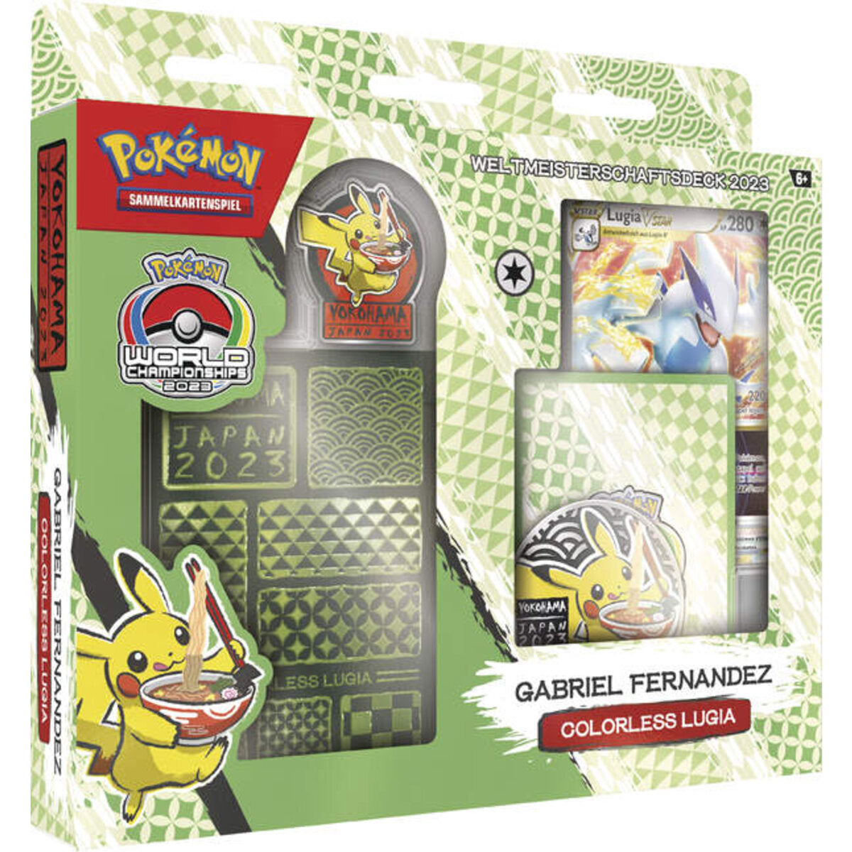 Pokemon Weltmeisterschaftsdeck 2023, 1 Stück, 4-fach sortiert