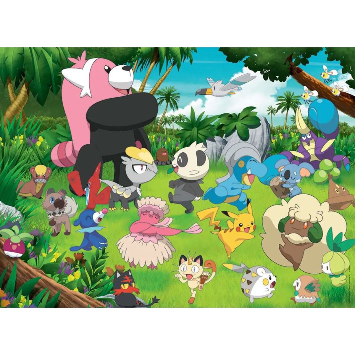 Ravensburger XXL Puzzle - Wilde Pokémon, 300 Teile