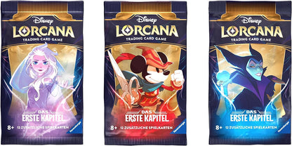 Ravensburger Disney Lorcana: Das Erste Kapitel - Booster (DE), 1 Stück, sortiert