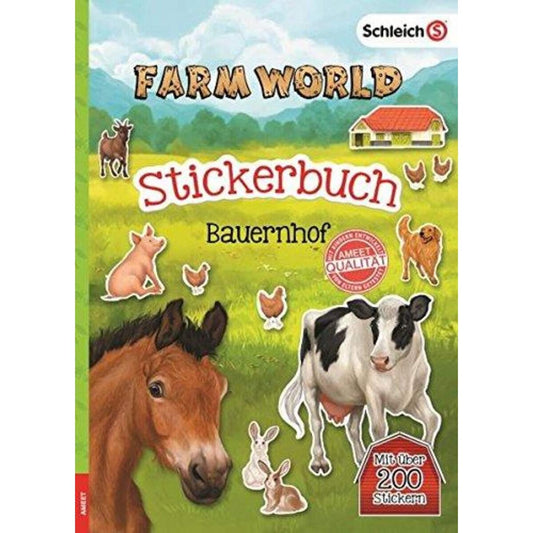 Ameet Verlag Schleich® Farm World - Stickerbuch: Bauernhof