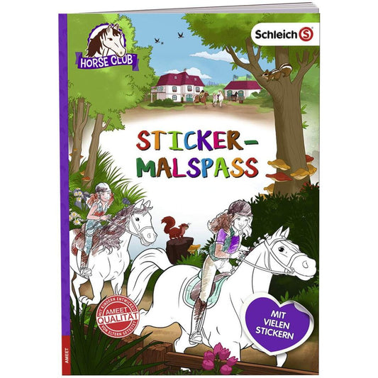 Ameet Verlag Schleich® Horse Club Sticker Malspaß