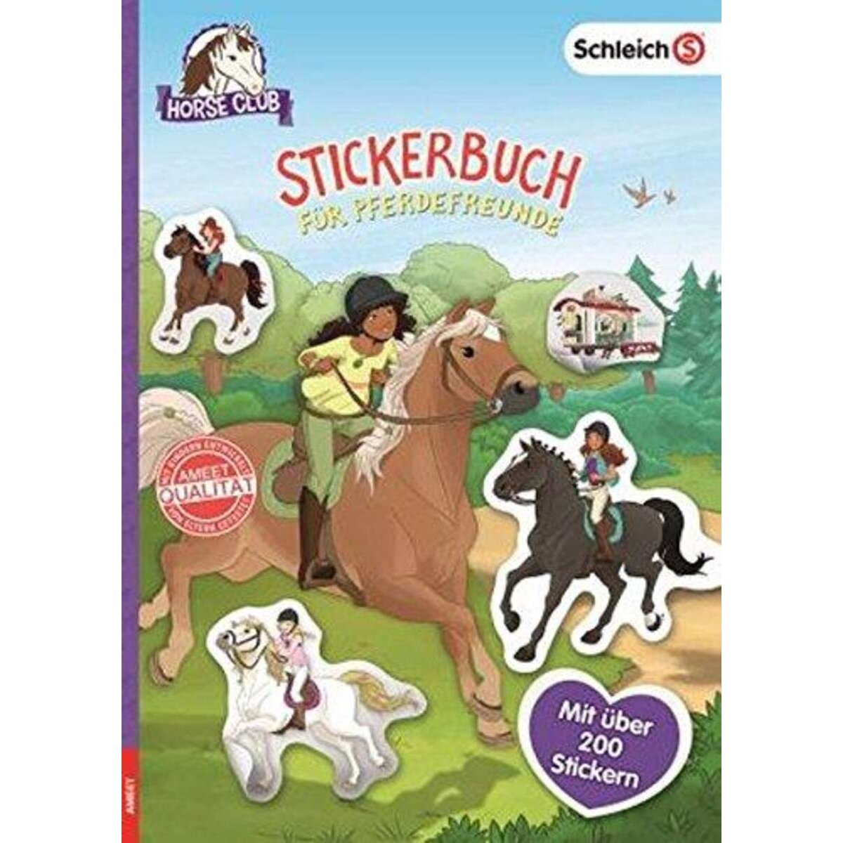 Ameet Verlag Schleich® Horse Club - Stickerbuch für Pferdefreunde